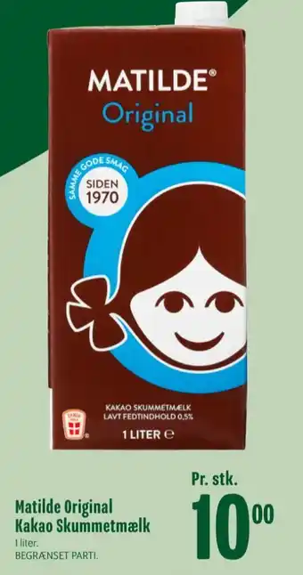 Min Købmand Matilde chokolademælk original tilbud