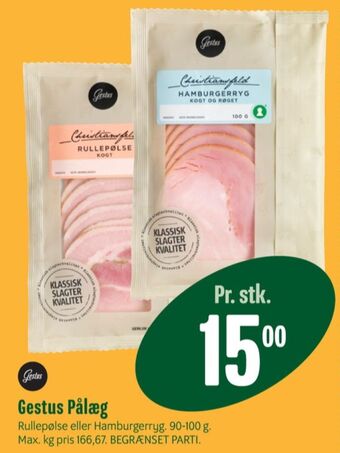 Christiansfeld hamburgerryg