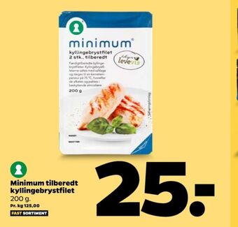 Netto Minimum kyllingebrystfileter tilbud