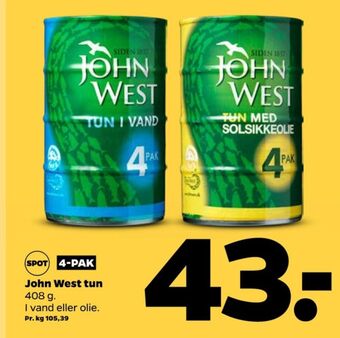 Netto John west tun tilbud