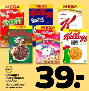 Netto Special k morgenmadsprodukt tilbud