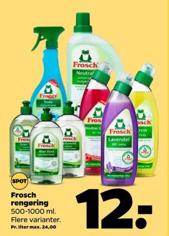 Netto Frosch opvaskemiddel tilbud
