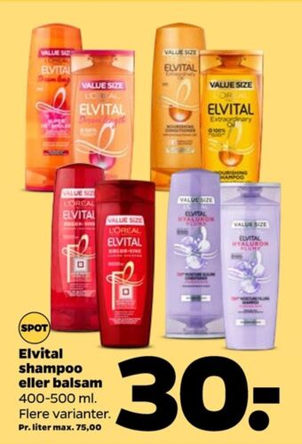 Netto Elvital balsam tilbud