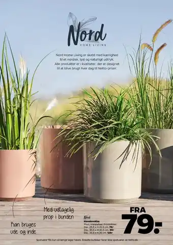 Netto Nord home living havekrukker tilbud