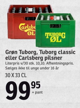 SPAR Pilsner øl tilbud