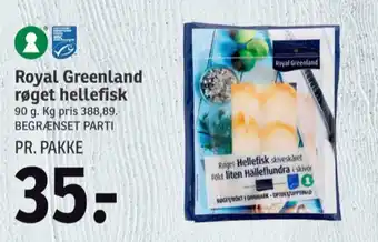 SPAR Royal greenland hellefisk tilbud