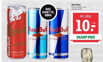 SPAR Red bull energidrik tilbud