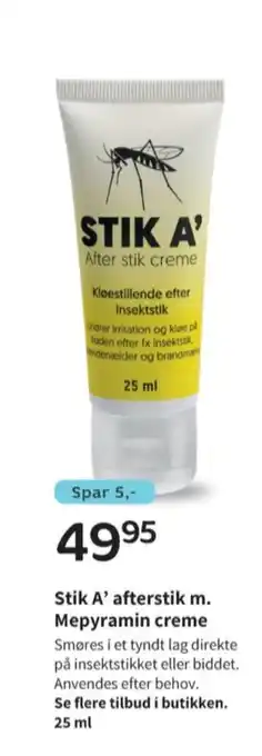 Stik a' myggecreme