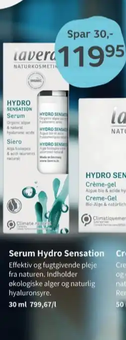 Helsam Lavera serum tilbud