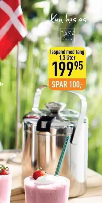 Imerco Isspand m. tang 1,3 liter tilbud