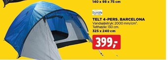jem & fix Telt 4-pers. barcelona tilbud
