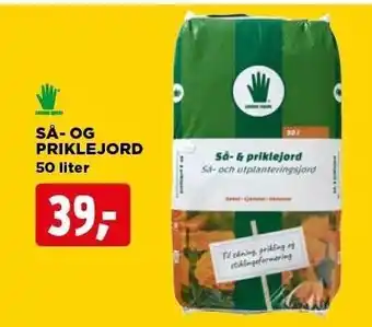 jem & fix Så - og priklejord 50 L tilbud