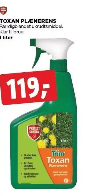 jem & fix Toxan plænerens 1 L tilbud