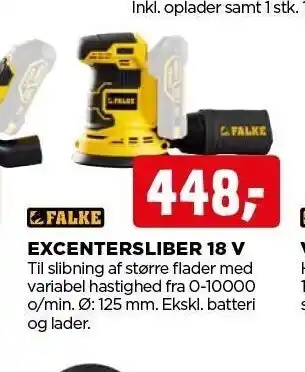 jem & fix Excentersliber 18V tilbud