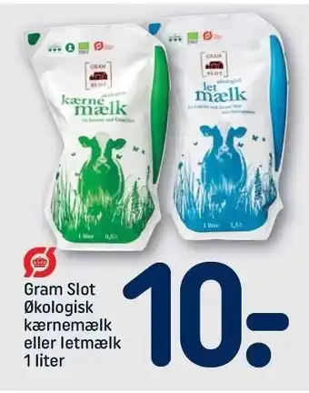 REMA 1000 Gram Slot økologisk kærnemælk el. letmælk tilbud