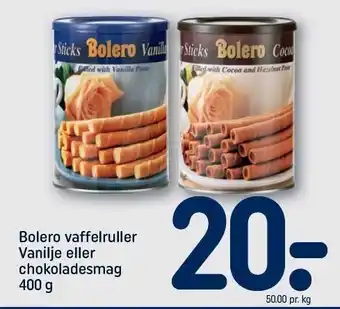 REMA 1000 Bolero vaffelruller tilbud