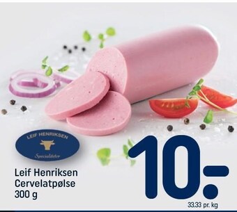 Leif Henriksen cervelatpølse