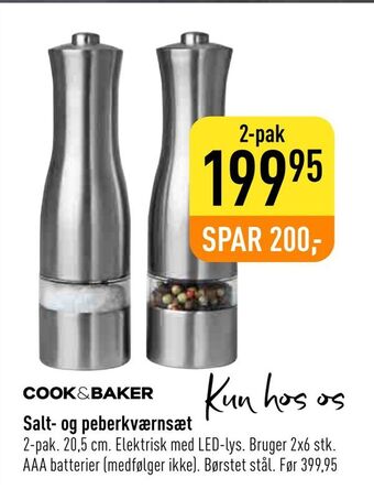 Imerco Salt- og peberkværnsæt tilbud