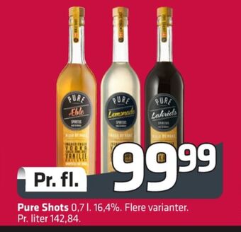 Fleggaard Pure shots tilbud