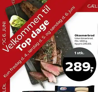 Dagli'Brugsen Oksemørbrad tilbud