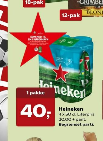 Dagli'Brugsen Heineken tilbud