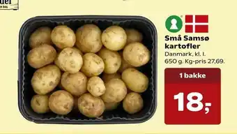 Kvickly Små Samsø kartofler tilbud