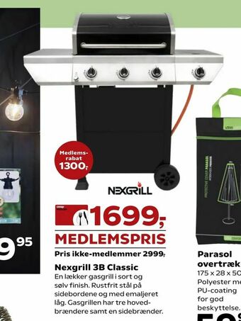 Kvickly Nexgrill 3B Classic tilbud