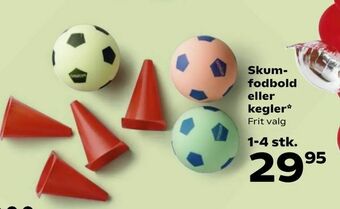 Skum fodbold eller kegler