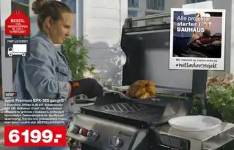 Bauhaus Spirit Premium EPX-325 gasgrill tilbud