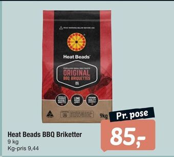 Fakta Tyskland Heat Beads BBQ Briketter tilbud
