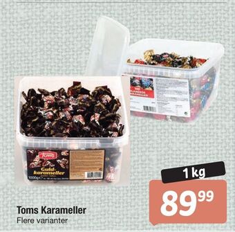 Fakta Tyskland Toms Karameller tilbud