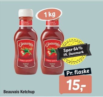 Fakta Tyskland Beauvais Ketchup tilbud