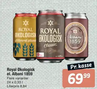 Fakta Tyskland Royal Økologisk el. Albani 1859 tilbud
