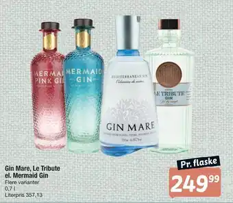 Gin Mare, Le Tribute el. Mermaid Gin