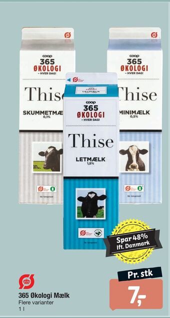 Fakta Tyskland 365 Økologi Mælk tilbud