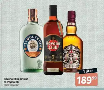 Havana Club, Chivas el. Plymouth