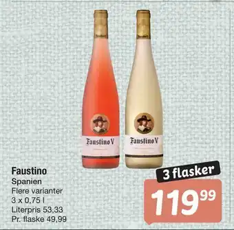 Fakta Tyskland Faustino Spanien tilbud