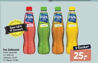 Fakta Tyskland Fun Saftevand tilbud