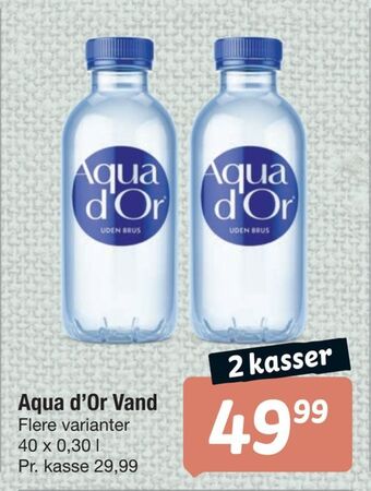 Aqua d'Or Vand