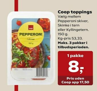 Coop toppings