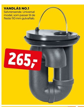 jem & fix Vandlås no.1 tilbud