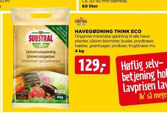 jem & fix Havegødning think eco tilbud