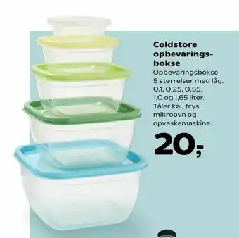Kvickly Coldstore opbevaringsbokse tilbud