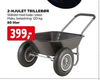 jem & fix 2-hjulet trillebør tilbud