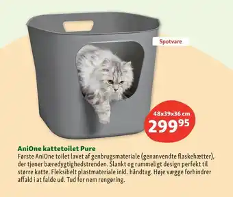 Maxi Zoo AniOne kattetoilet Pure tilbud