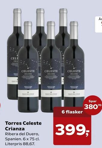 SuperBrugsen Torres Celeste Crianza tilbud