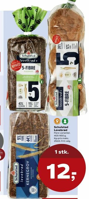 SuperBrugsen Schulstad Levebrød tilbud