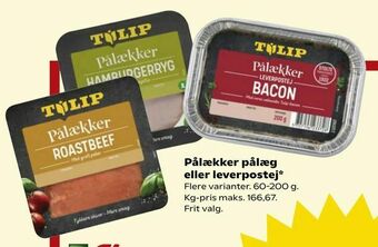 SuperBrugsen Pålækker pålæg eller leverpostej tilbud