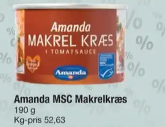 Fakta Tyskland Amanda makrel tilbud