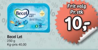 Fakta Tyskland Becel margarine-fast omega 3 let tilbud